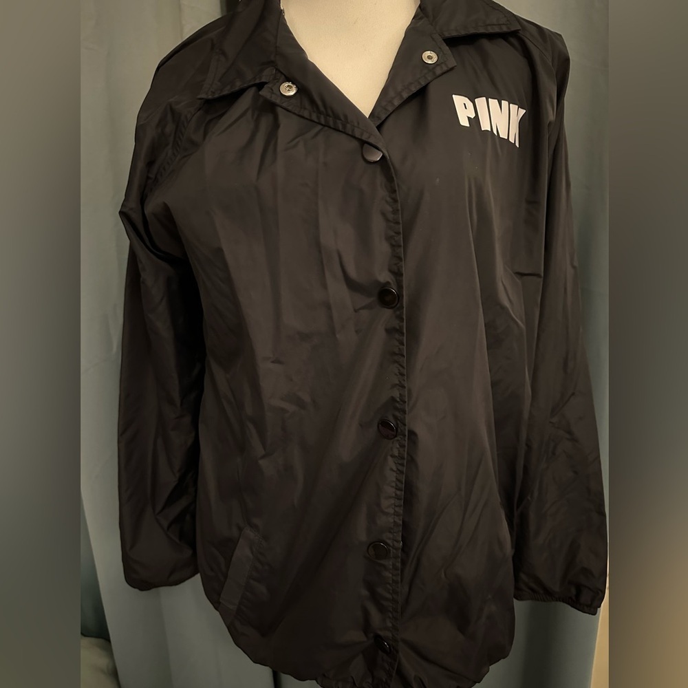 Victoria’s Secret PINK Coaches Jacket Size S. - Picture 1 of 7
